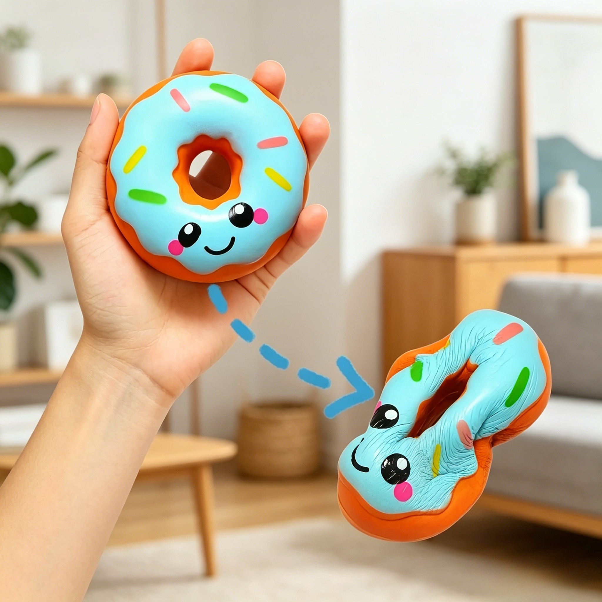 Electronics Latest Gadgets - New Lovely Donut Squishy Squeeze Fidget