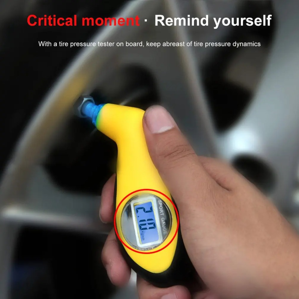 Electronic Gadgets - LCD Electronic Tire Pressure Gauge Meter