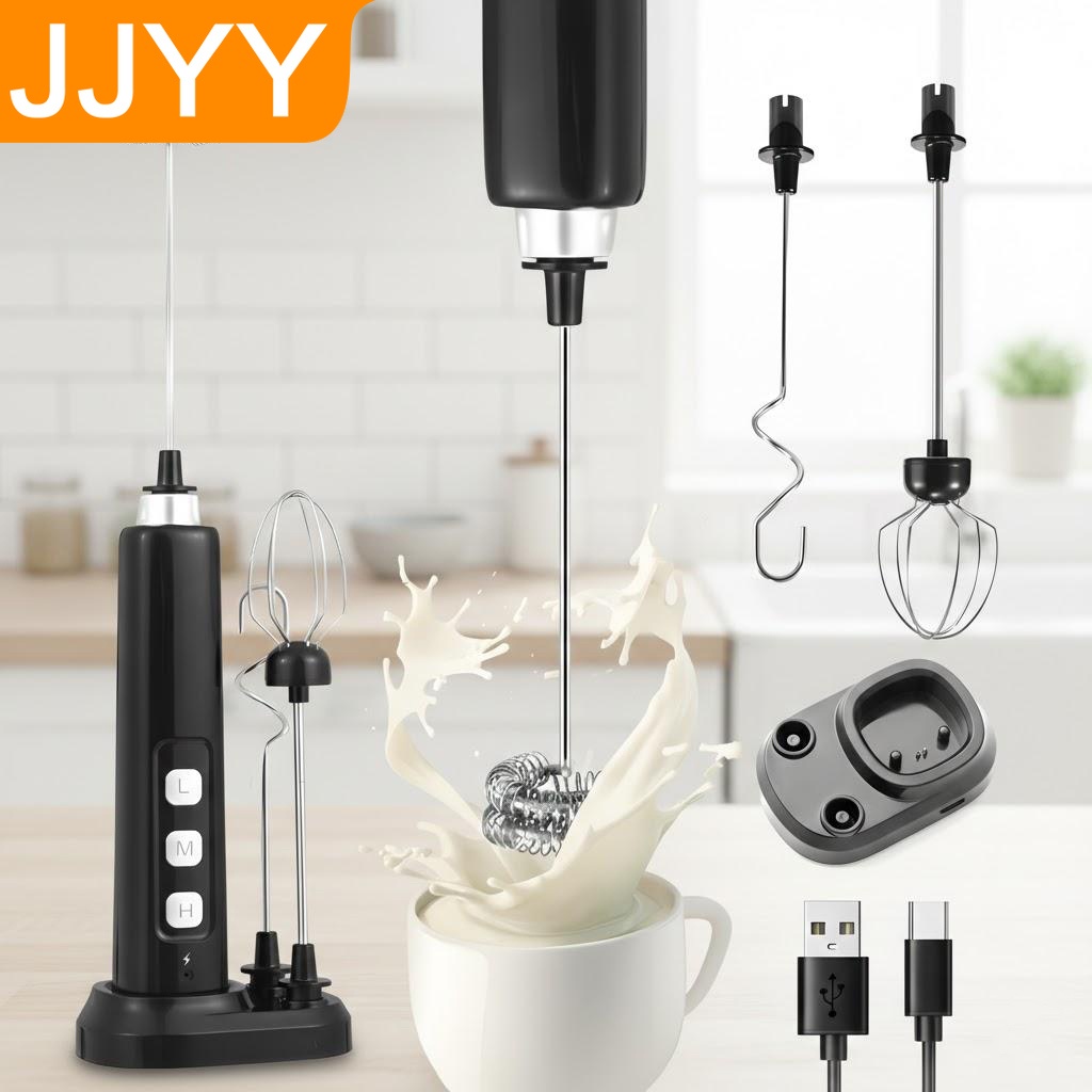 Electric Gadget - USB Rechargeable Handheld Milk Frother Mini