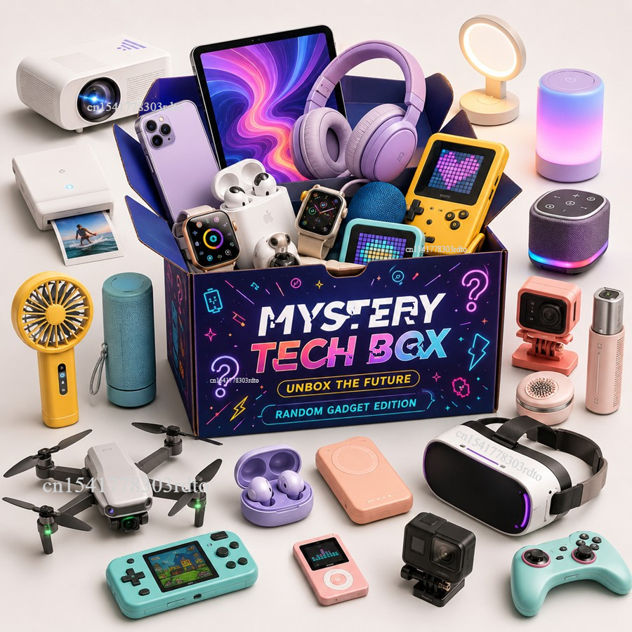 Electronic Gadgets - New Random Electronics Mystery Box Tech
