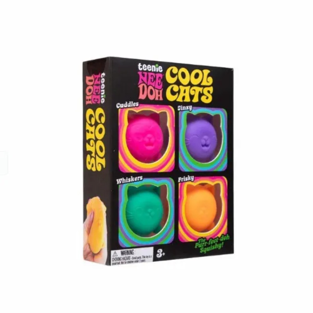Hot NeeDoh Teenie Cool Cats 3  - Electronics Latest Gadgets ulasan dan harga