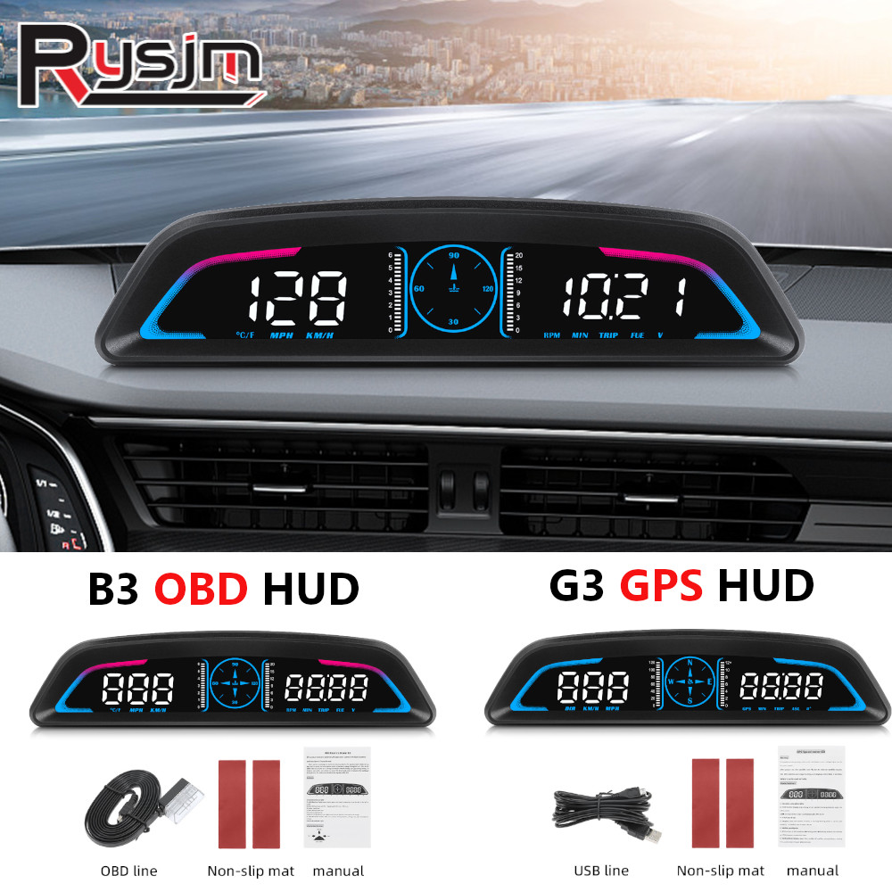 HD Smart Car HUD GPS Speedomet - Electronics Gadgets Wholesale ulasan dan harga