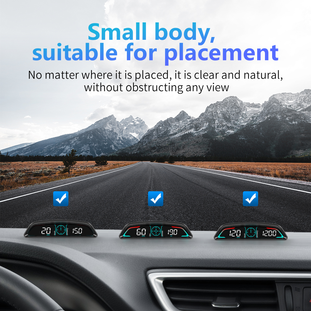 HD Smart Car HUD GPS Speedomet - Electronics Gadgets Wholesale ulasan dan harga
