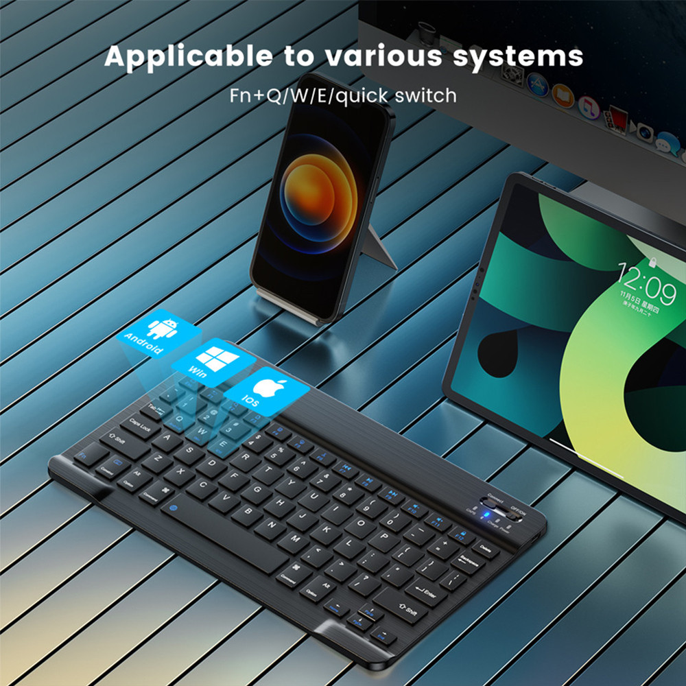 EMTRA Wireless Keyboard Blueto - Wireless Keyboard Mini ulasan dan harga