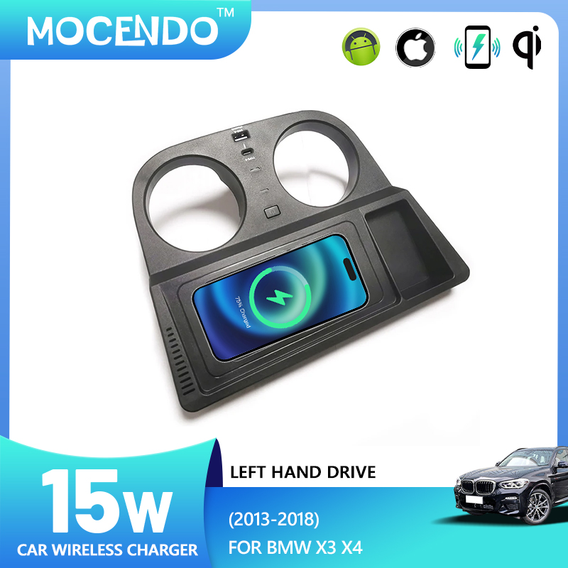 For BMW X3 F25 X4 F26 2014-201 - Wireless Phone Charger Pad ulasan dan harga