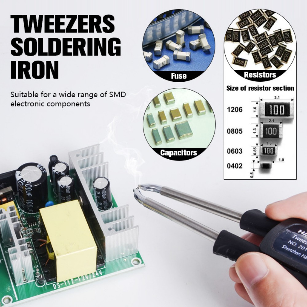 T12 Soldering Tweezer Handle – - Electronic Gadgets ulasan dan harga