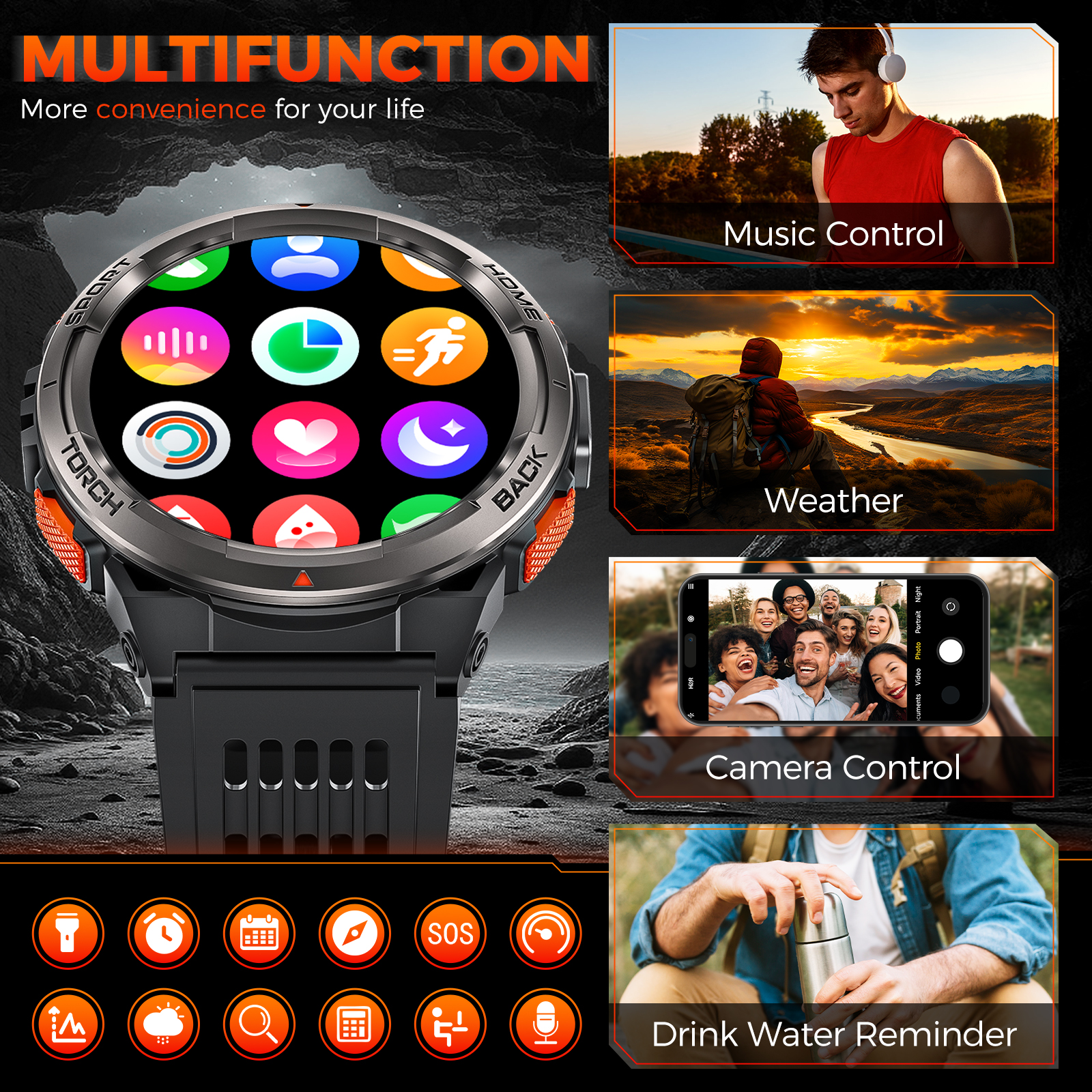 EIGIIS KE5 3ATM Waterproof Sma - Electronics Gadgets Wholesale ulasan dan harga