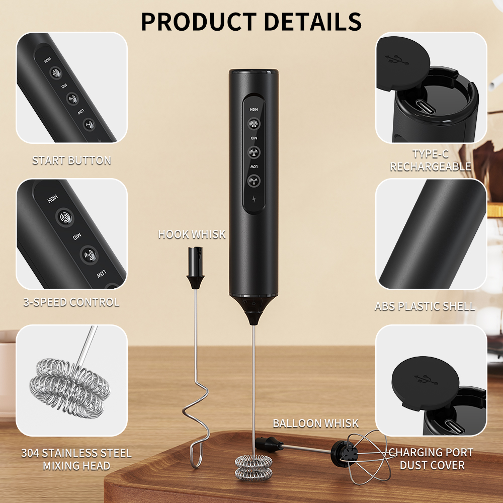 3 in 1 Electric Handheld Milk  - Electric Gadget ulasan dan harga