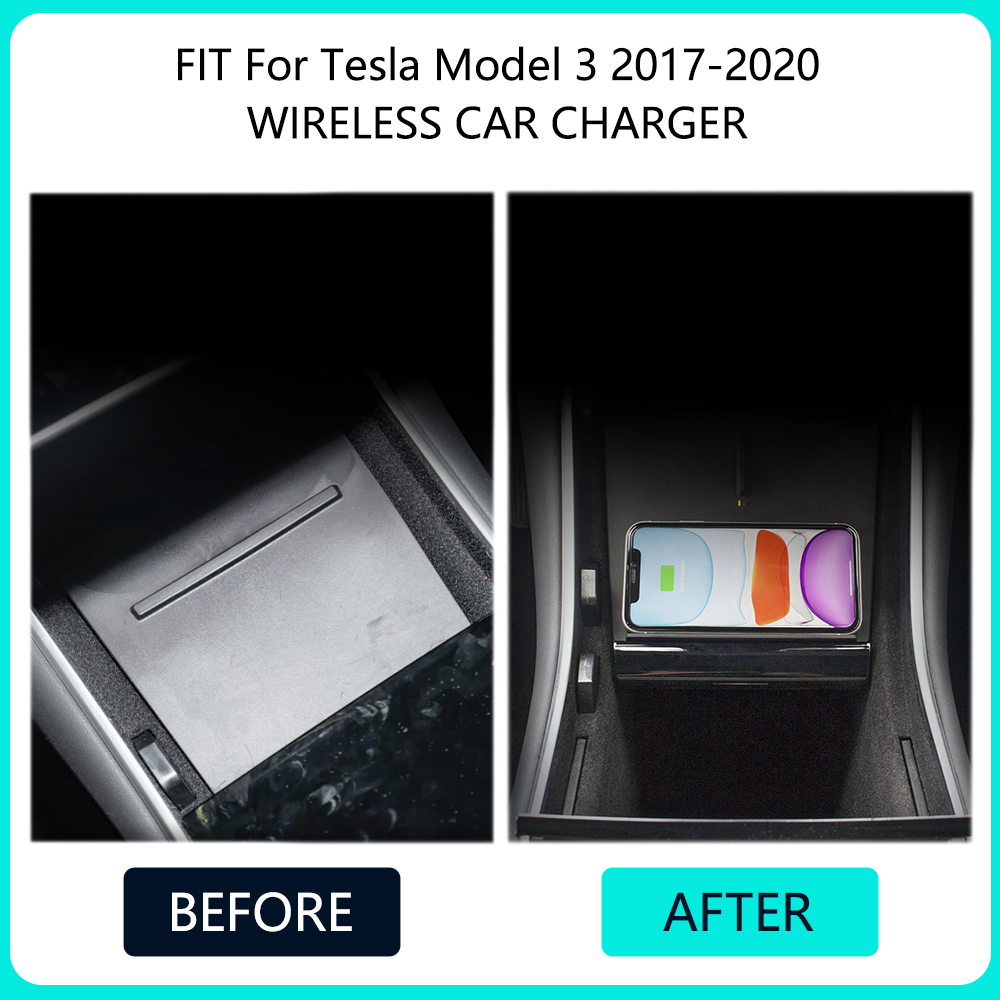 15W Wireless Charger For Tesla - Wireless Phone Charger Pad ulasan dan harga