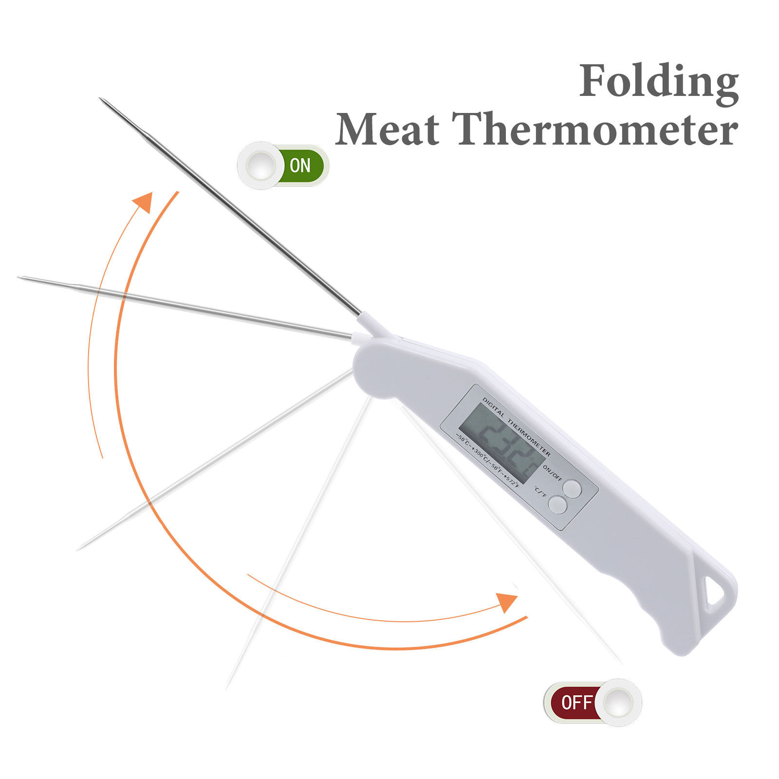 Folding Electronic Thermometer - Electronic Gadgets ulasan dan harga