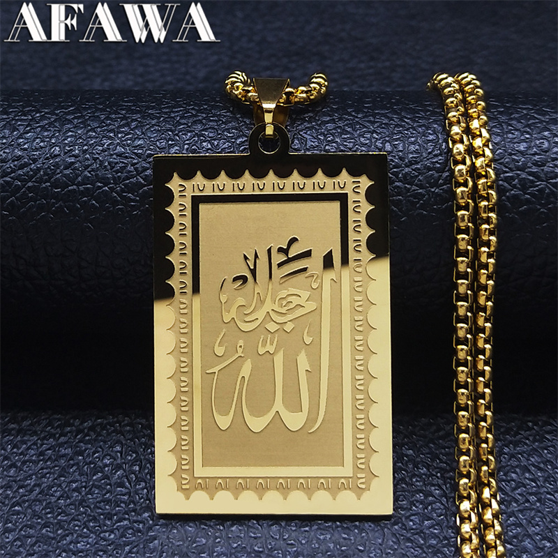 Stainless Steel Muslim Islam Q - Gadget Q ulasan dan harga