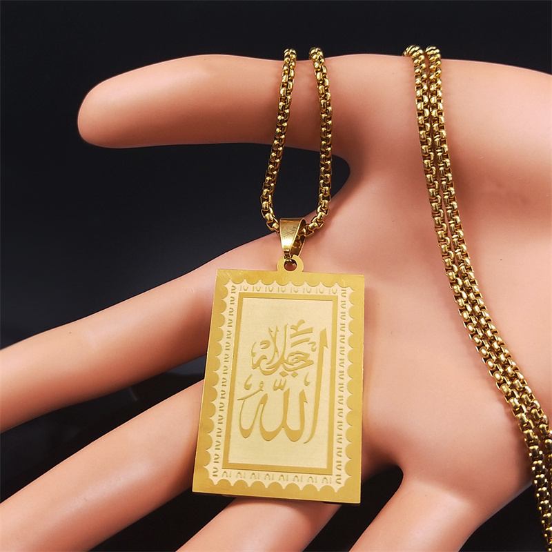 Stainless Steel Muslim Islam Q - Gadget Q ulasan dan harga