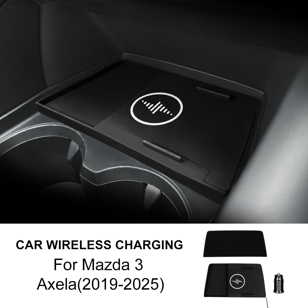 For Mazda 3 Axela 2019-2025 Ca - Wireless Phone Charger Pad ulasan dan harga