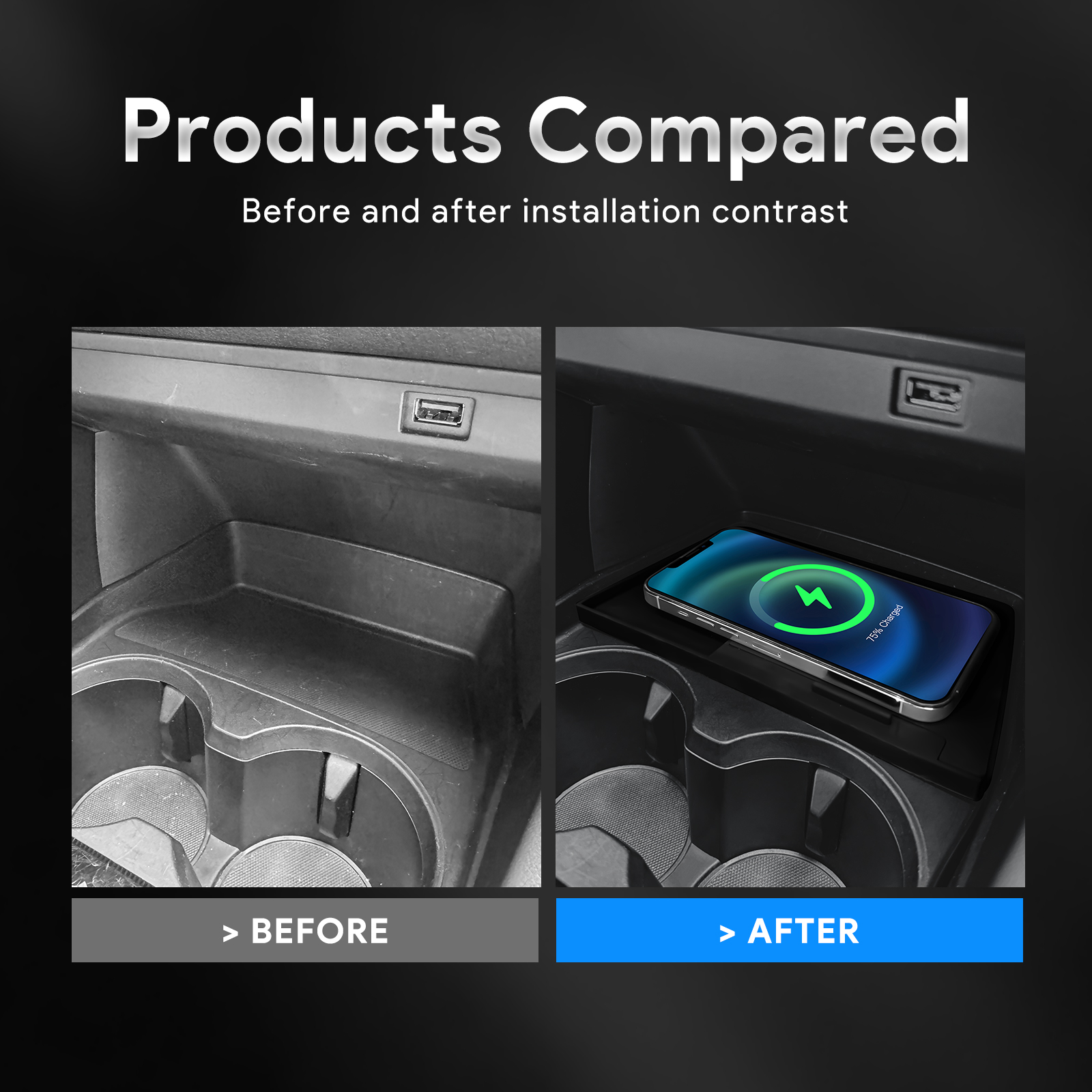For Mazda 3 Axela 2019-2025 Ca - Wireless Phone Charger Pad ulasan dan harga