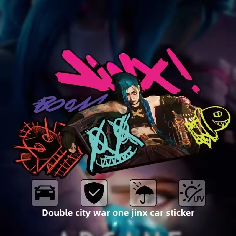 Arcane Jinx Graffiti Reflectiv - Electric Gadget ulasan dan harga