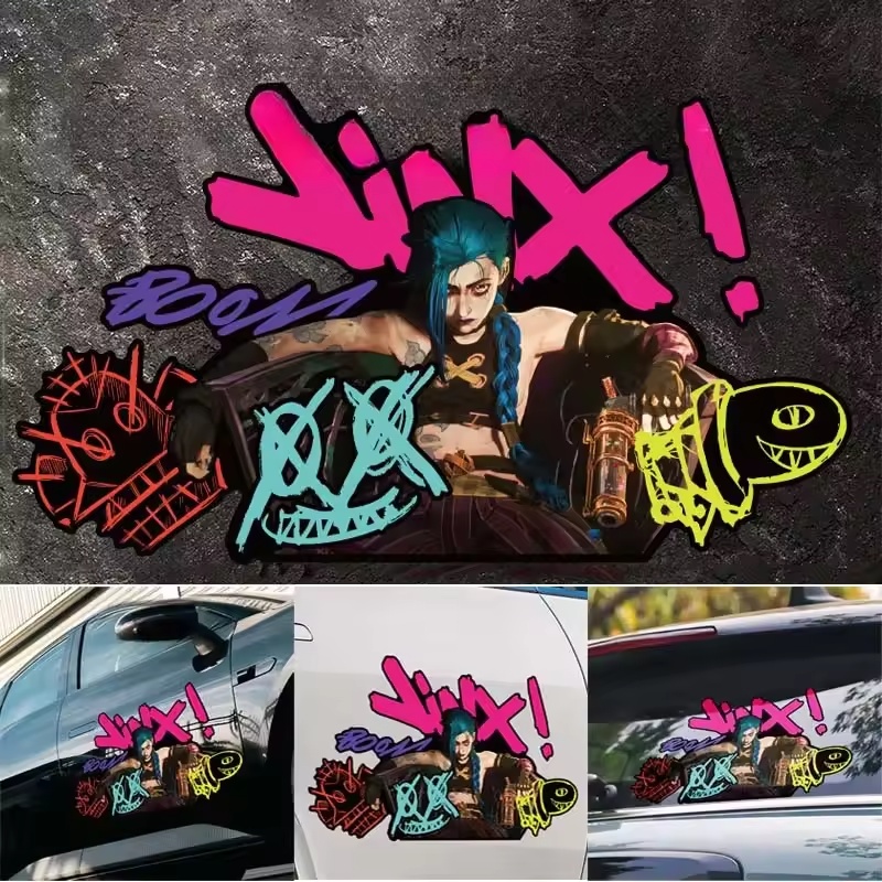 Arcane Jinx Graffiti Reflectiv - Electric Gadget ulasan dan harga
