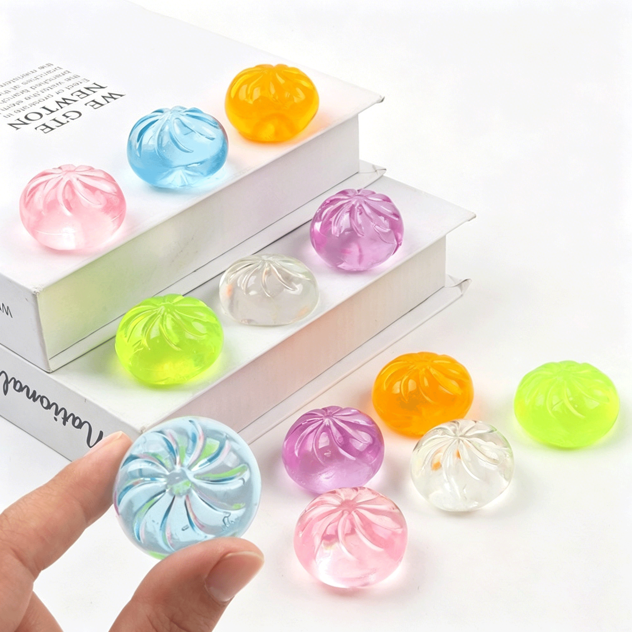 Mini Glitter Dumpling Squishes - Electronics Latest Gadgets ulasan dan harga
