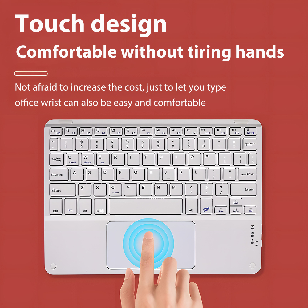 CASEPOKE Touchpad Wireless Key - Wireless Keyboard Mini ulasan dan harga