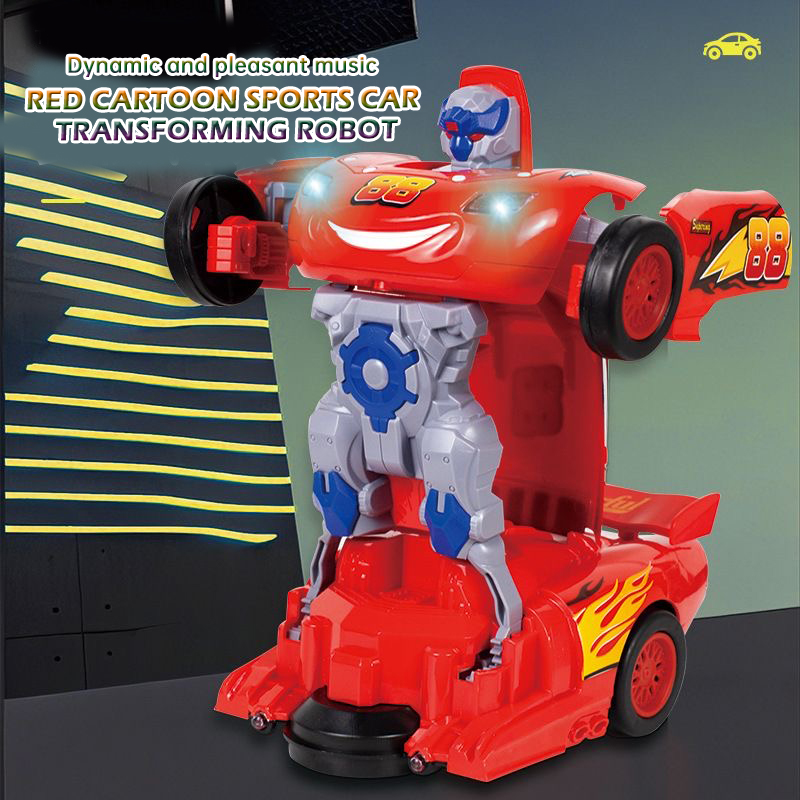 Red racing car transformation  - Electric Gadget ulasan dan harga
