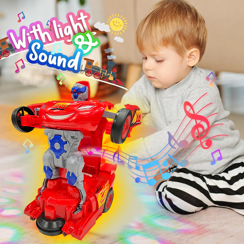 Red racing car transformation  - Electric Gadget ulasan dan harga