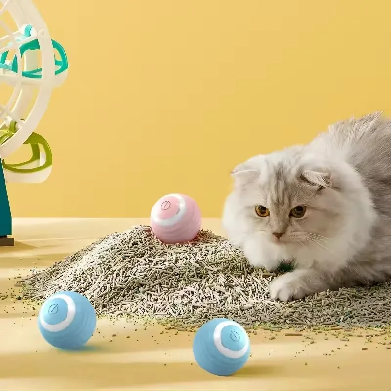 Cat Interactive Ball Smart Cat - Electronics Gadgets Wholesale ulasan dan harga