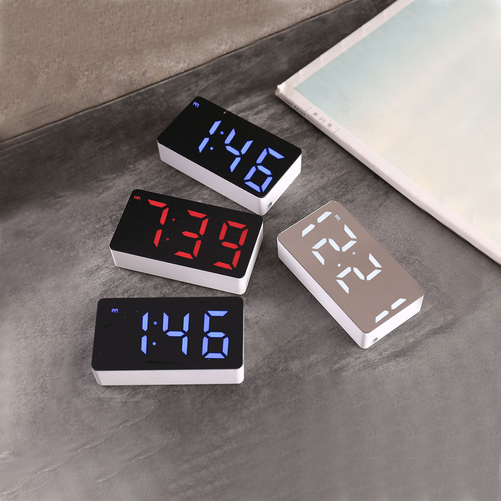 LED Electronic Watch Mirror Al - Electronics Gadgets Wholesale ulasan dan harga
