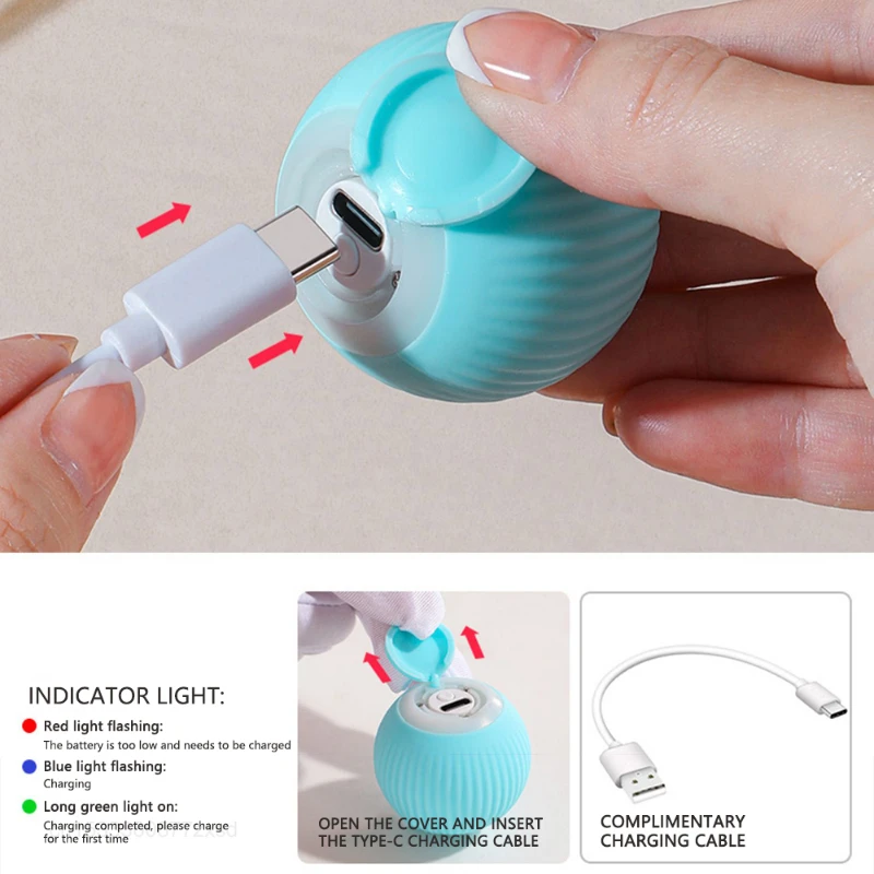 Cat Interactive Ball Smart Cat - Electronics Gadgets Wholesale ulasan dan harga
