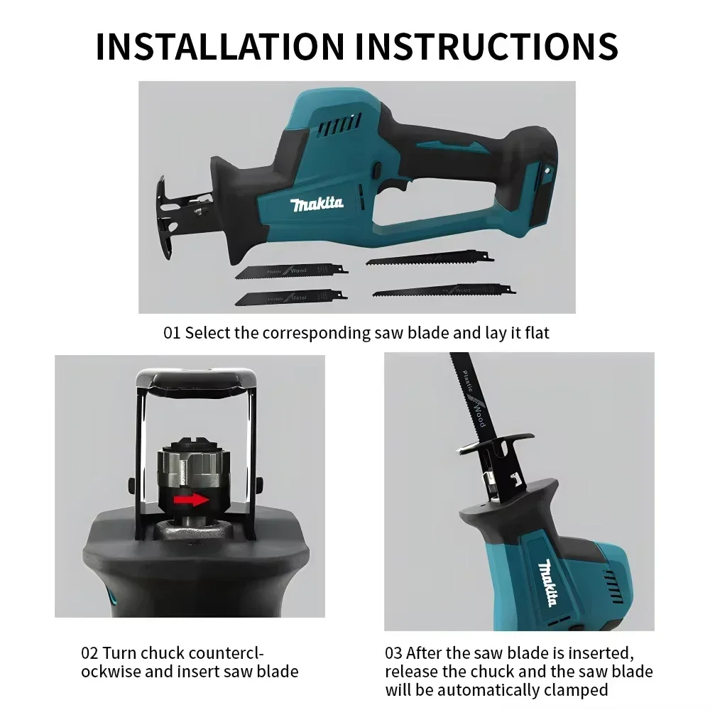 Makita DJR189 18V Cordless Ele - Electric Gadget ulasan dan harga