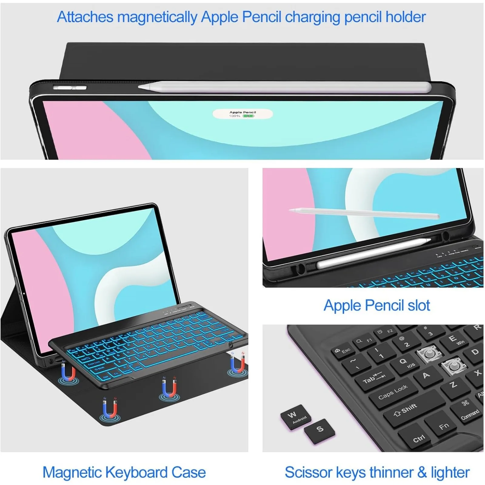 Keyboard Case & Mouse for iPad - Wireless Keyboard Mini ulasan dan harga