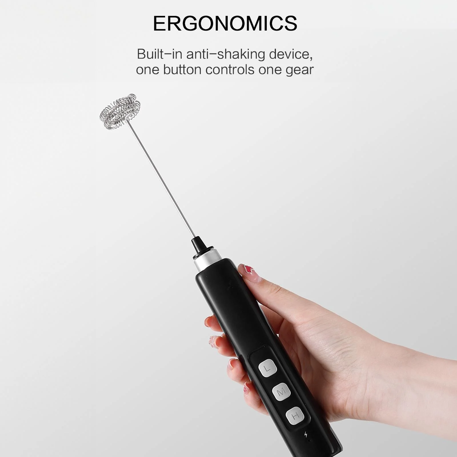 USB Rechargeable Handheld Milk - Electric Gadget ulasan dan harga