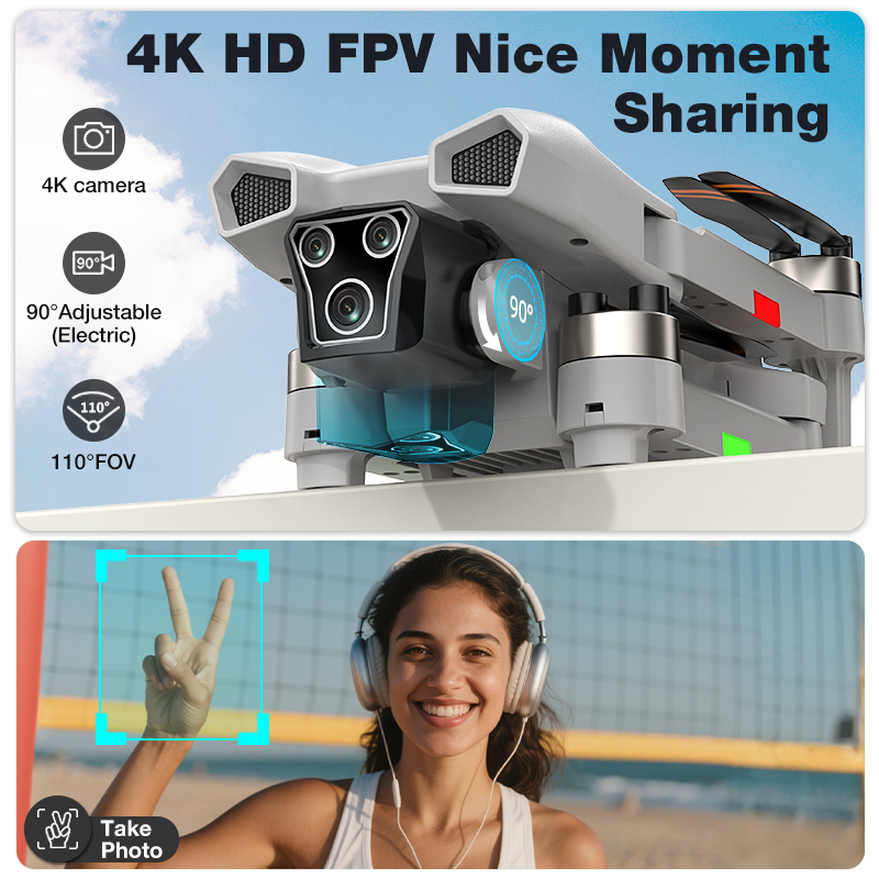 NEW Hot L017 Pro Drone Brushle - Electronic Gadgets ulasan dan harga