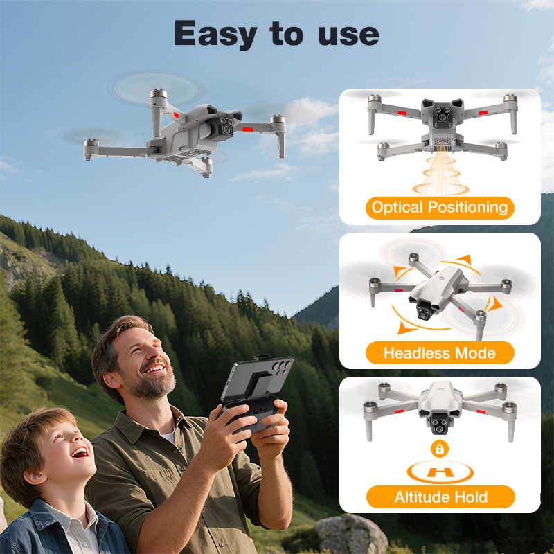 NEW Hot L017 Pro Drone Brushle - Electronic Gadgets ulasan dan harga