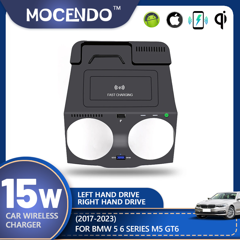 For BMW 5 6 Series G30 G38 G32 - Wireless Phone Charger Pad ulasan dan harga