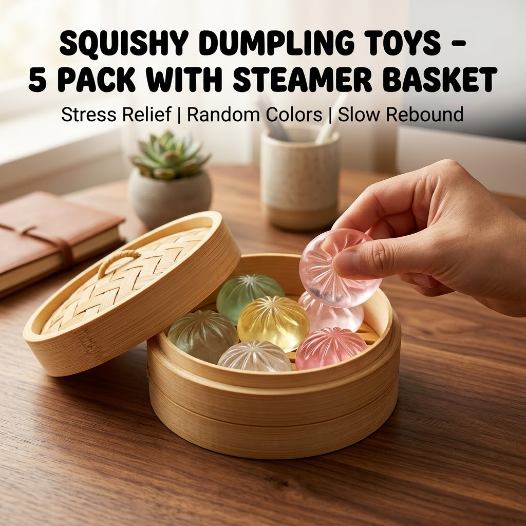 5Pcs Soft Squeeze Mini Dumplin - Electronics Latest Gadgets ulasan dan harga